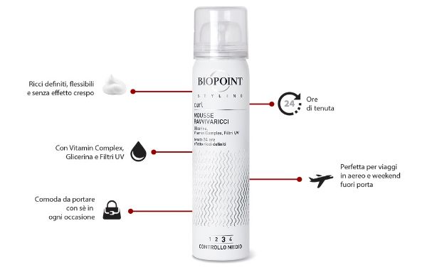 - biopoint mousse ravvivaricci ml-75 viaggio