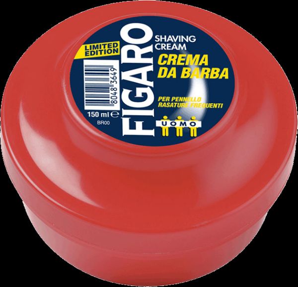 figaro crema barba ciotola ml 150 rossa