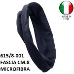 Immagine di FASCIA CM.8 MICROFIBRA NERO CS615/8-001