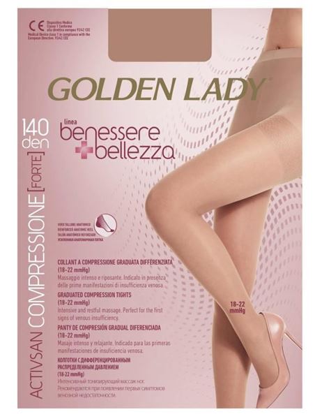 Immagine di GOLDEN LADY COLLANT BENESSERE 140 D PLAYA III