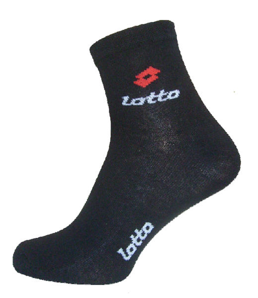 Picture of CALZINO LOTTO X3 GILA NERO 39/42 UOMO