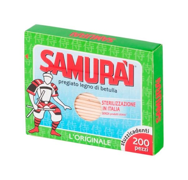 Immagine di SAMURAI STUZZICAD.SCATOLA X 200