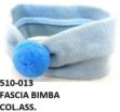 Immagine di FASCIA BIMBA CON PON PON 