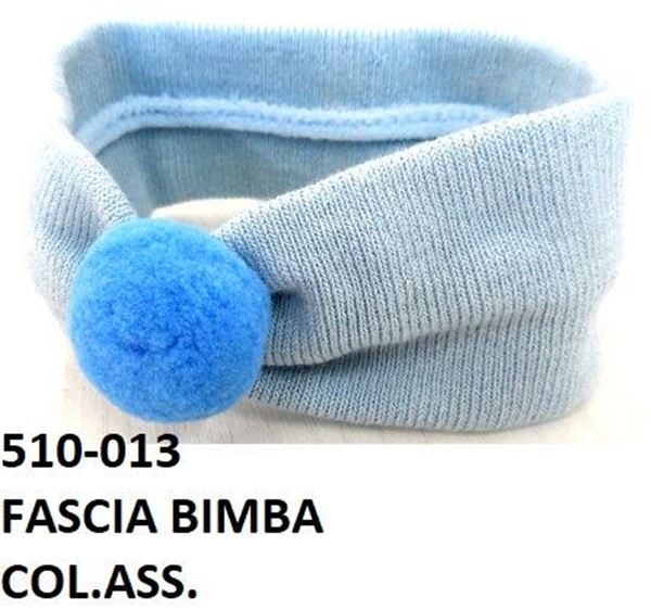 Immagine di FASCIA BIMBA CON PON PON 