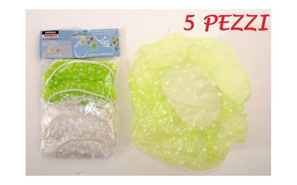 Picture of DISPOSABLE SHOWER CAP 5 PCS SONDA 