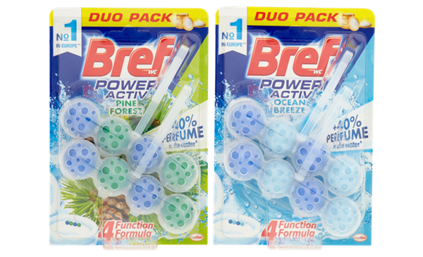 Immagine di BREF POWER WC PALLINE 4 IN 1 X 2 OCEANO & PINO