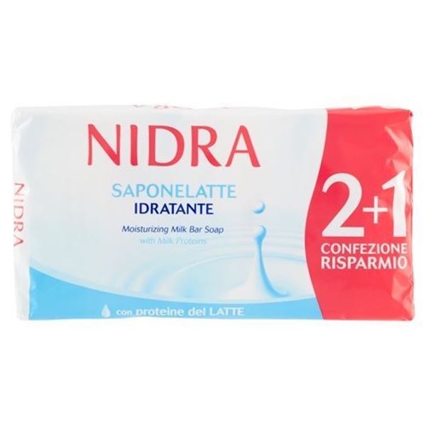 Immagine di NIDRA SAPONE LATTE 2+1 OMAGGIO