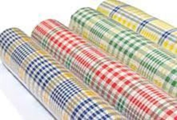 Picture of TOVAGLIE CARTA ROTOLO MT.7X1,2 SCOZZESE BLU