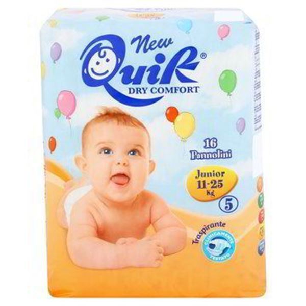 Picture of QUIK JUNIOR NAPPIES (11-25 KG) 16 PIECES 