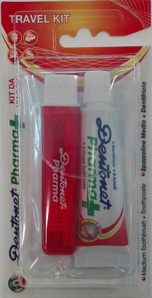 Immagine di SPAZZOLINO DENTI ORALTIME KIT VIAGGIO DENTONET