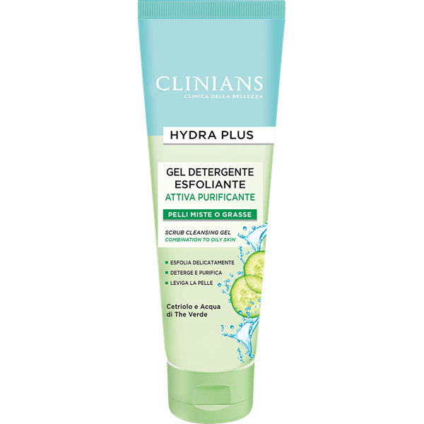 Immagine di CLINIANS HYDRA PLUS GEL DETERGENTE ESFOLIANTE 