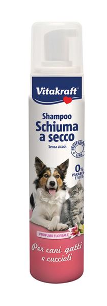 Picture of VITAKRAFT SHAMPOO CANI SCHIUMA A SECCO CANI ML 200