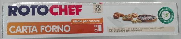 Immagine di ROTOFRESH CARTA FORNO M 50X0.40 BIODEGRADABILE