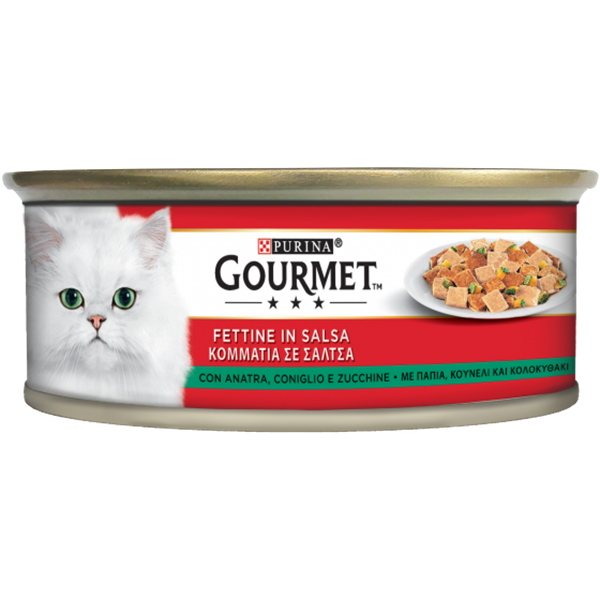 Picture of FRISKIES GOURMET G 195 ANATRA CONIGLIO & ZUCCHINE