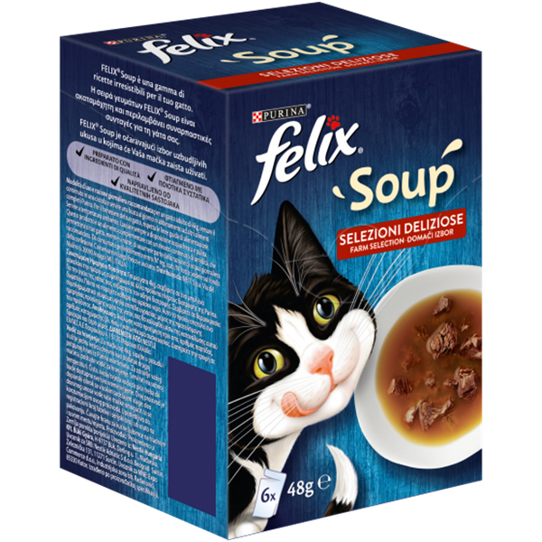 Picture of FELIX SOUP SELEZIONE DELIZIOSE X 6 BUSTE CARNE