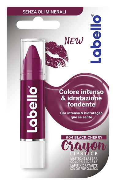 Picture of LABELLO BURROC CRAYON BLACK CHERRY 85140