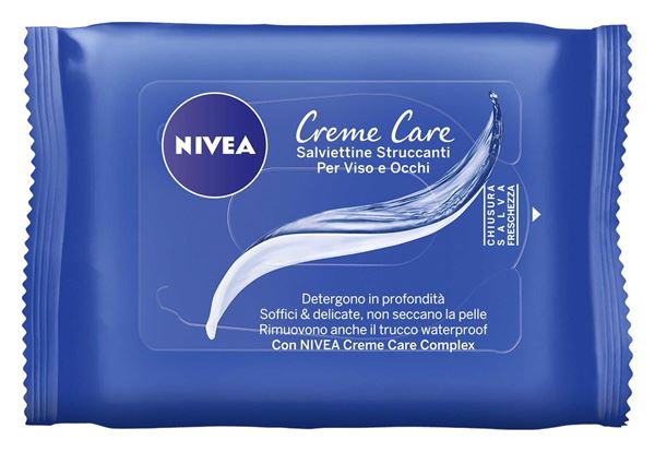 Immagine di NIVEA SALVIETTE STRUCCANTI VISO X 25 CREME CARE