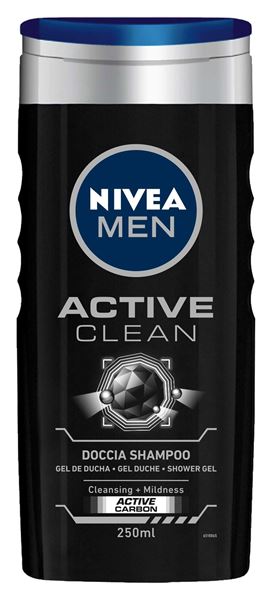 Immagine di NIVEA MEN DOCCIA SHAMPOO ACTIVE CLEAN  250 ML