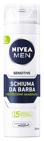 Immagine di NIVEA SCHIUMA DA BARBA BIANCA SENSITIVE 200 ML