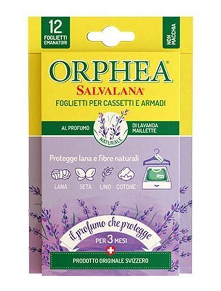 Orphea Foglietti per cassetti armadi al profumo di Lavanda