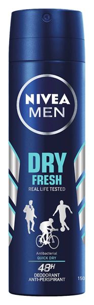 Picture of @ NIVEA DEOD MEN DRY FRESH SPR 150 85996