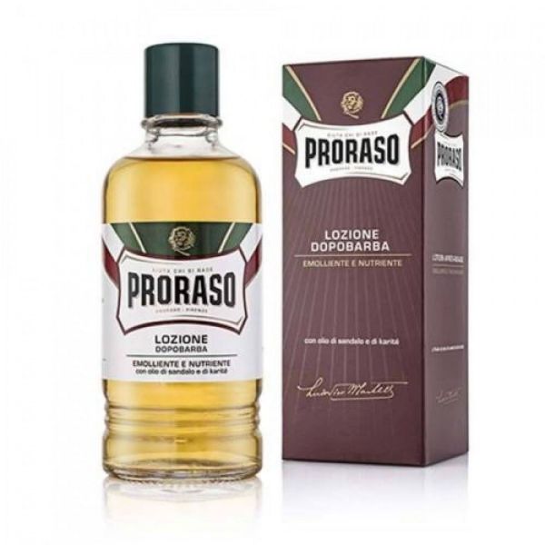 Proraso lozione dopobarba olio di sandalo & karité da 400 ml