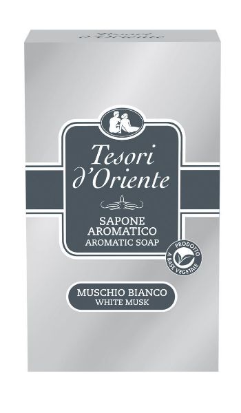 Sapone al Muschio Bianco da 125 g - Tesori d'Oriente