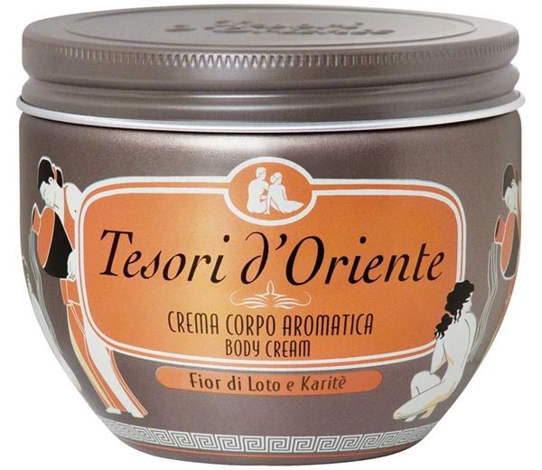 Crema corpo Fior di Loto e Karitè da 300 ml-Tesori d'Oriente