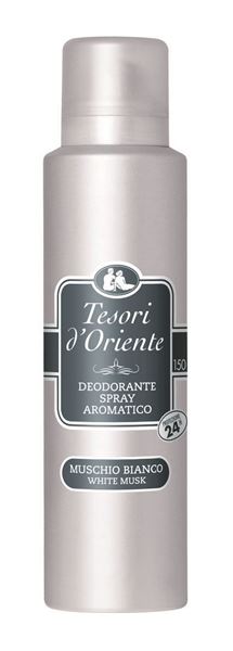 Deodorante Spray al Muschio Bianco - Tesori d'Oriente