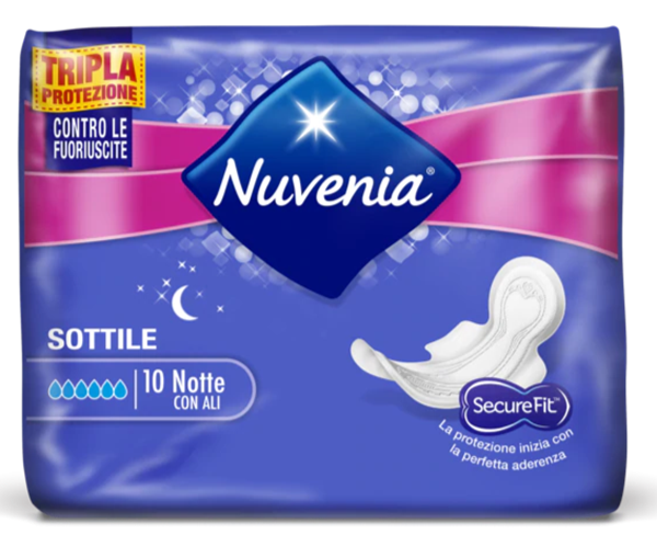 Picture of NUVENIA 609 ASSORB.SOTTILE ALI NOTTE X 10