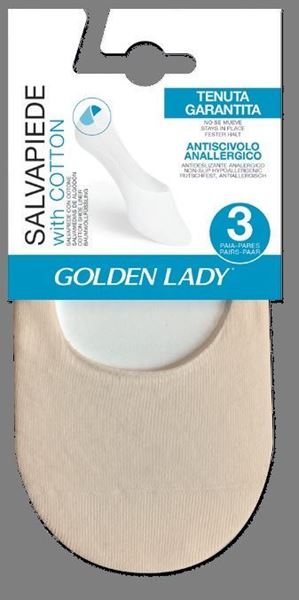 Immagine di GOLDEN SALVAP 6P COTTON 3 PZ NERO 35/38