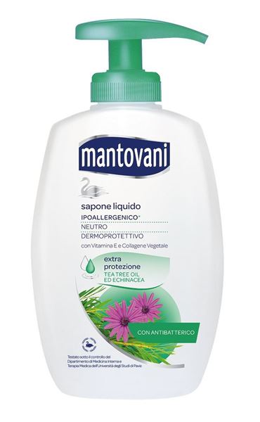 Immagine di MANTOVANI SAPONE LIQUIDO DISPENSER ML 300 ANTIBATTERICO