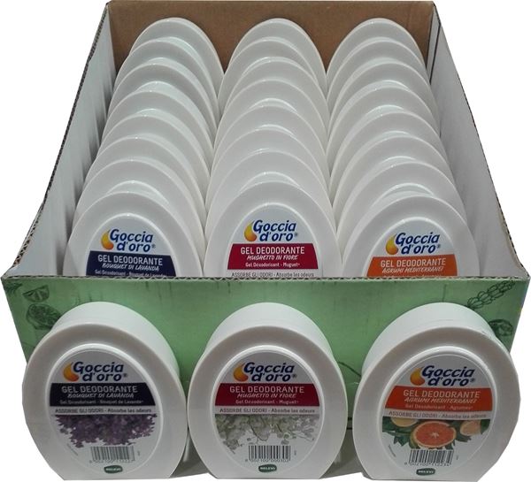 Immagine di GOCCIA D'ORO GEL DEODORANTE ASSORBI ODORI MISTO G 150