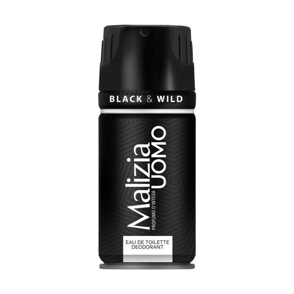 Picture of MALIZIA DEOD.UOMO SPRAY BLACK E WILD ML.150