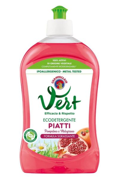 Chanteclair Ecodetergente per piatti Vert pompelmo e melograno 500 ml