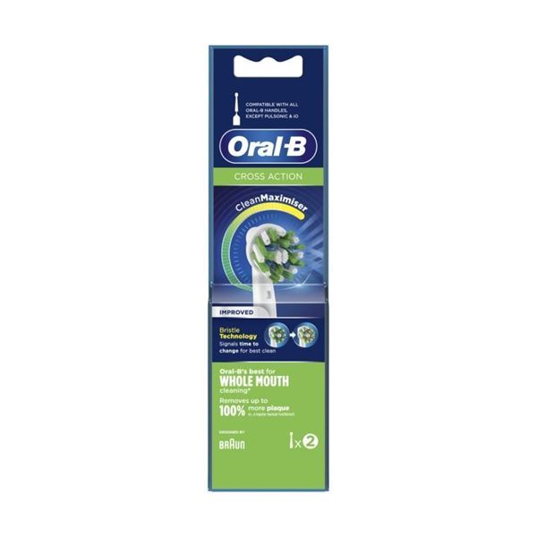 Testine di ricambio Cross Action 2 pz - Oral-B