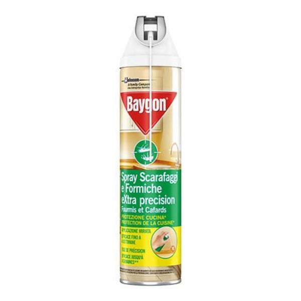 Immagine di BAYGON INSETTICIDA SCARAFAGGI E FORMICHE ULTRA PRECISIONE CUCINA SPRAY 400 ML