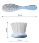 Picture of BOREAL BABY HAIR BRUSH BLUE