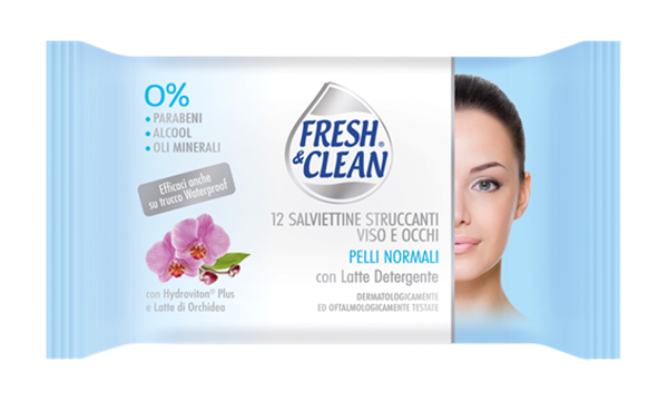 Immagine di FRESH & CLEAN SALVIETTE STRUCCANTI X 12