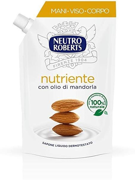 Immagine di NEUTRO ROBERTS SAPONE LIQUIDO RICARICA BUSTA ML 400 NUTRIENTE