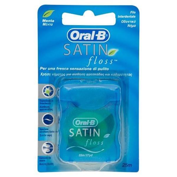 Picture of ORAL B FILO INTERDENTALE SATIN FLOSS M 25