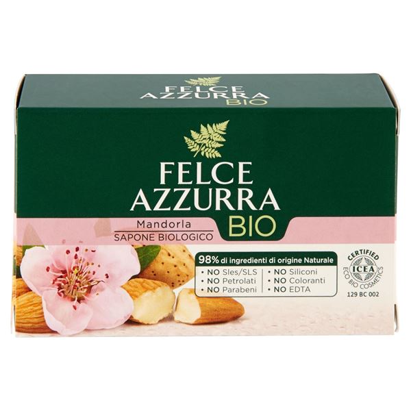 Immagine di FELCE AZZURRA BIO SAPONE GR.125 MANDORLA