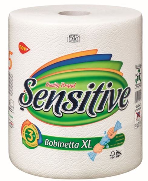 Immagine di SENSITIVE BOBINETTA XL MILLEUSI 240 STRAPPI 3 VELI