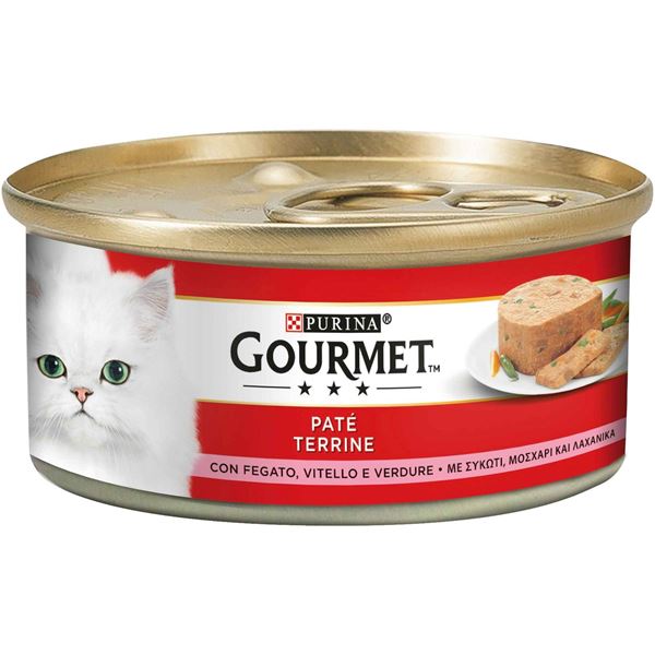 Picture of FRISKIES GOURMET G 195 PATE' VITELLO, FEGATO & VERDURE