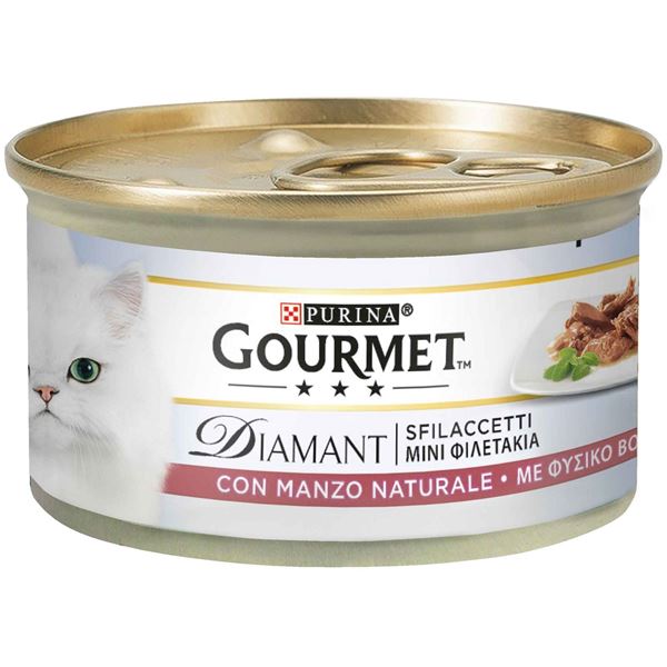 Immagine di FRISKIES GOURMET DIAMANT MANZO G 85