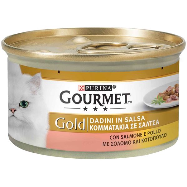 Immagine di FRISK.GOURMET GOLD DADI SALMONE POLLO