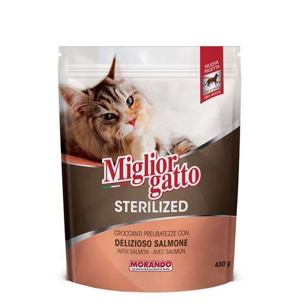 Picture of MIGLIOR GATTO STER CROC SALM 400 GR