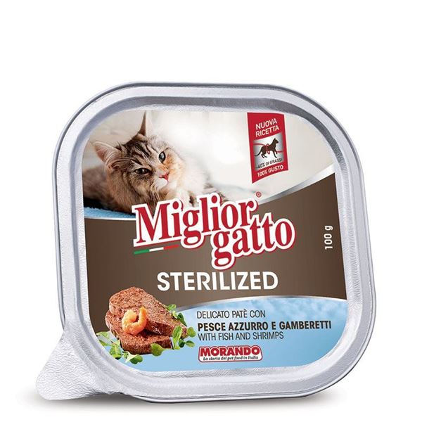 Picture of MIGLIOR GATTO STERIL.VASCH 100 PESCE