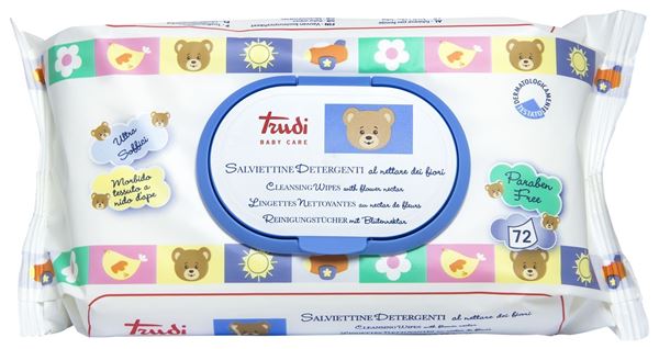 Immagine di TRUDI BABY CARE SALVIETTE DETERGENTI 72 PEZZI