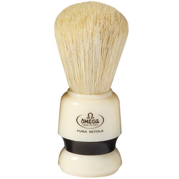 Omega Pennello da barba beige